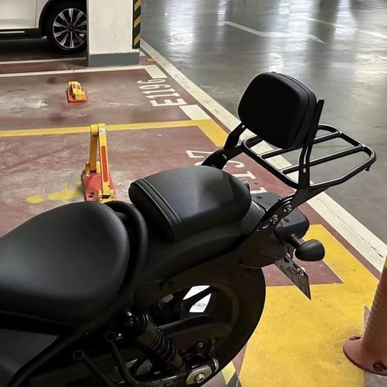 For X500 x500 x 500 2023 2024 修正されたオートバイの背もたれ棚荷物